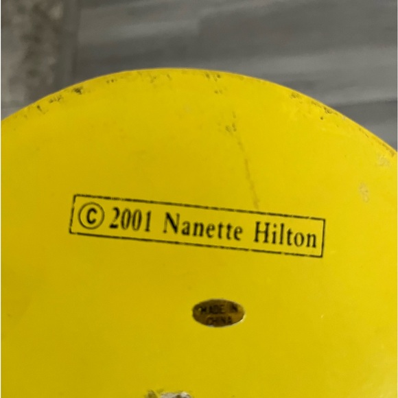 Vintage Snowman Nutcracker by Nanette Hilton 2001 Caroling Silent Night EC - Picture 6 of 11